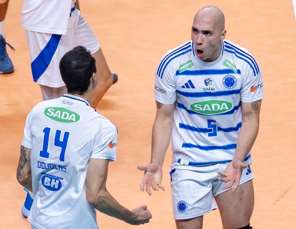 Monte Carmelo, Cruzeiro, Superliga Masculina — Foto: Cruzeiro/Divulgação