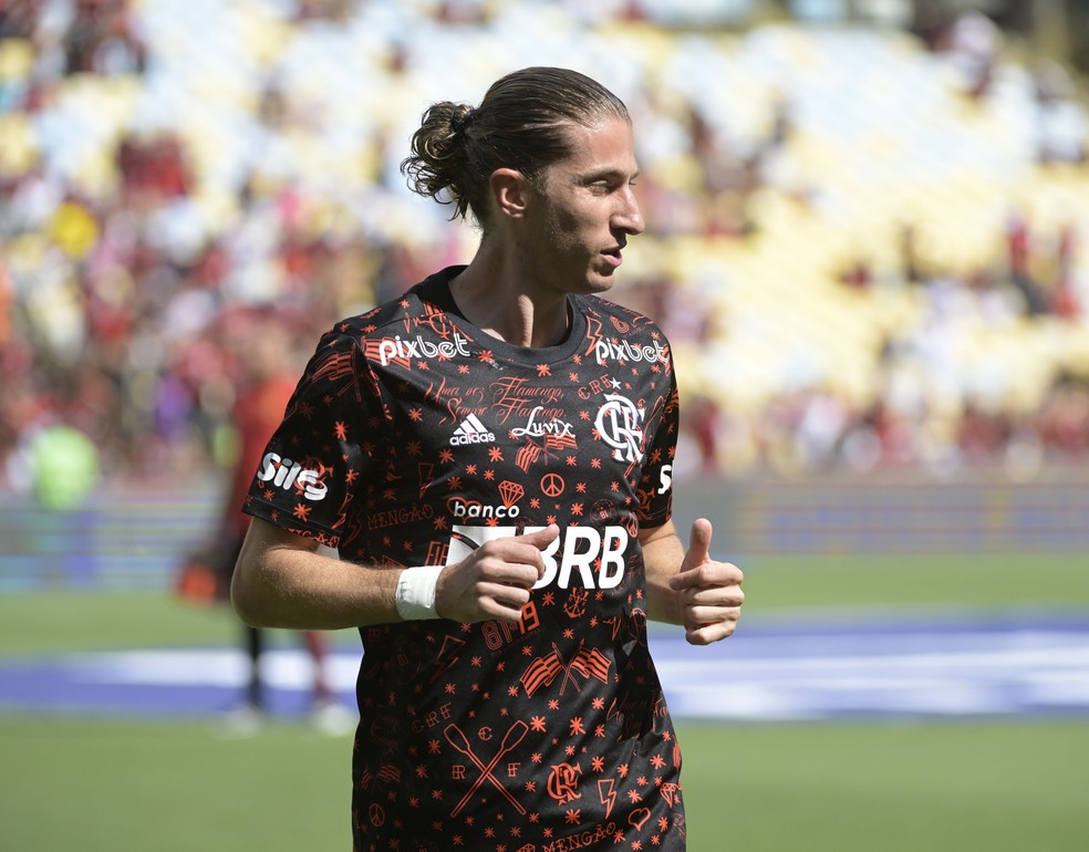 Filipe Luís recusou o convite para ser coordenador da CBF — Foto: André Durão