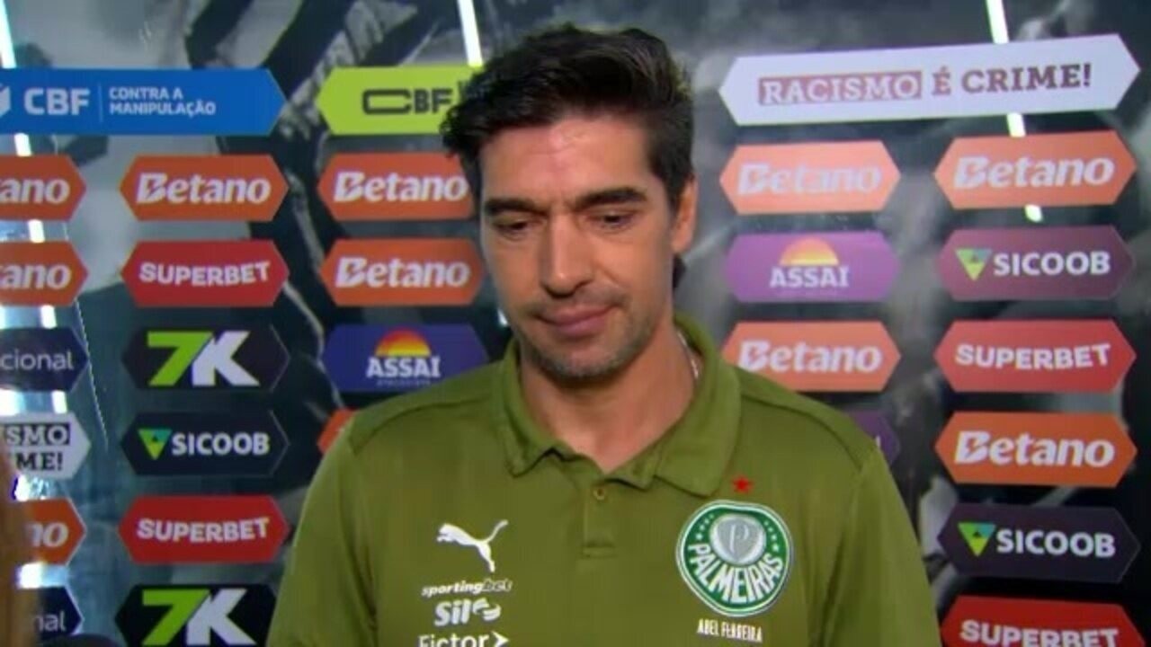Abel Ferreira contesta título da Libertadores com asterisco e expressa frustração do Palmeiras