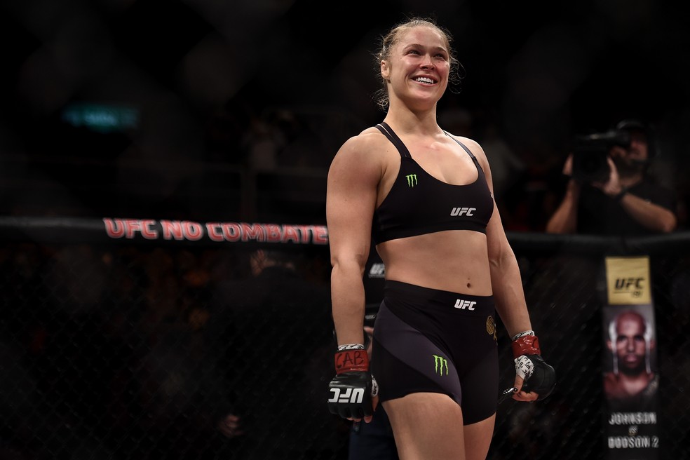 Ronda Rousey — Foto: Buda Mendes/Zuffa LLC/Zuffa LLC via Getty Images