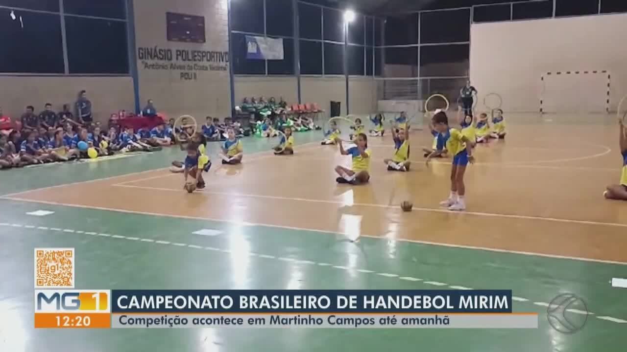 Martinho Campos sedia Campeonato Brasileiro de handebol mirim