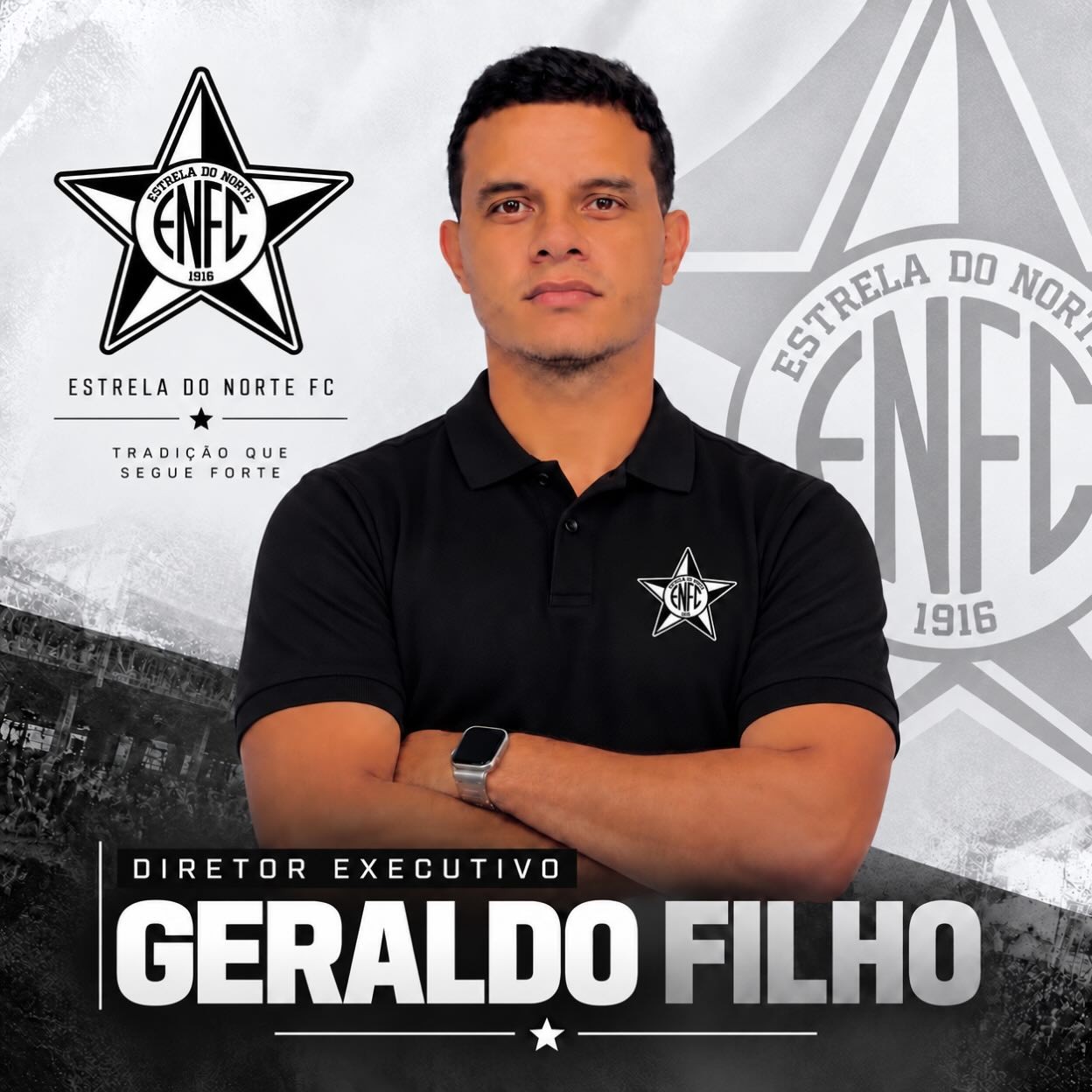 Ídolo e herói do título de 2014, Geraldo volta ao Estrela do Norte como diretor-executivo