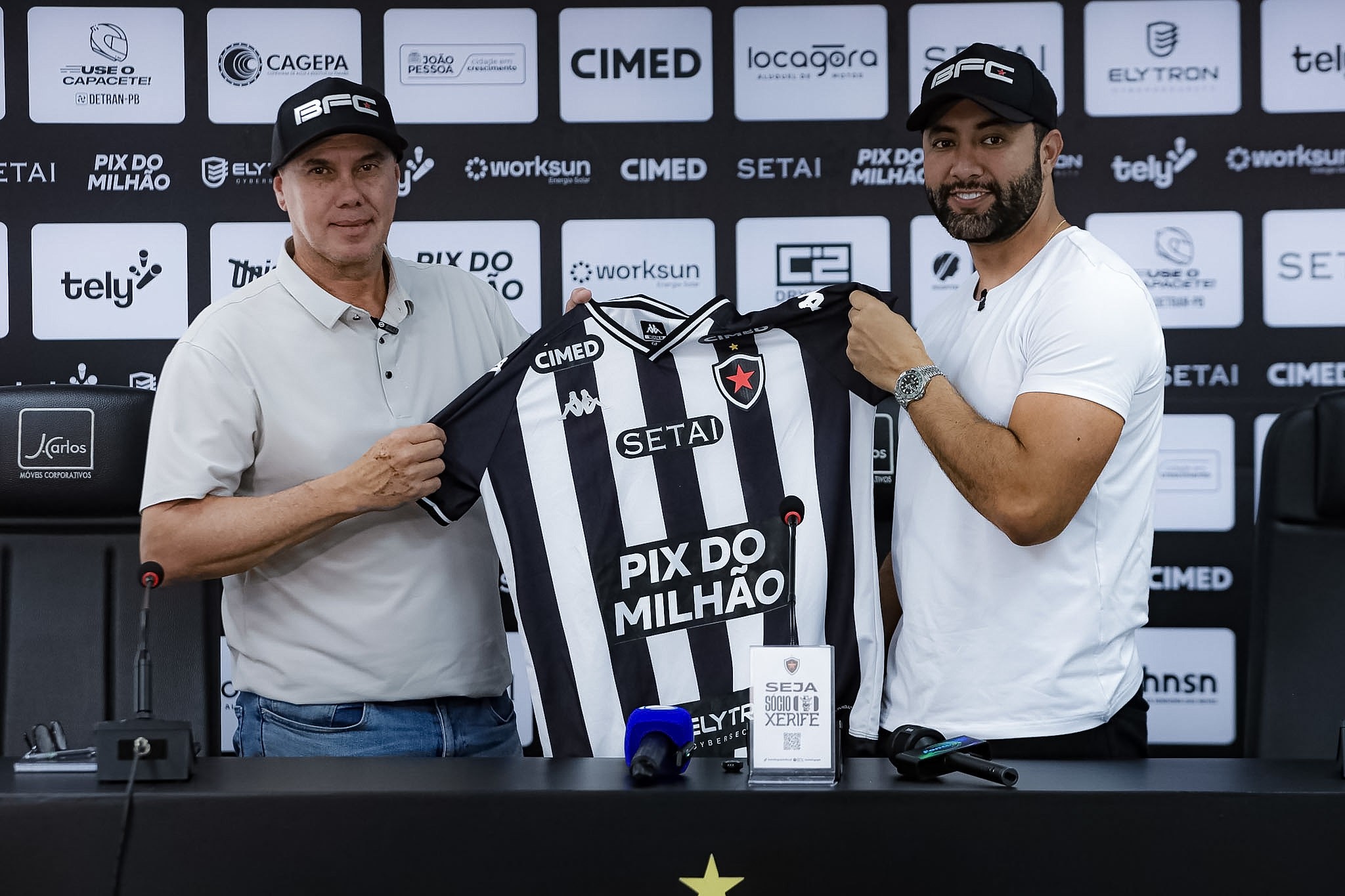 Botafogo-PB demite executivo de futebol após menos de um mês no cargo