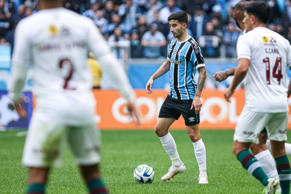 Veja o retrospecto do Grêmio sem Villasanti pelo Brasileiro; volante é desfalque contra o Atlético-MG
