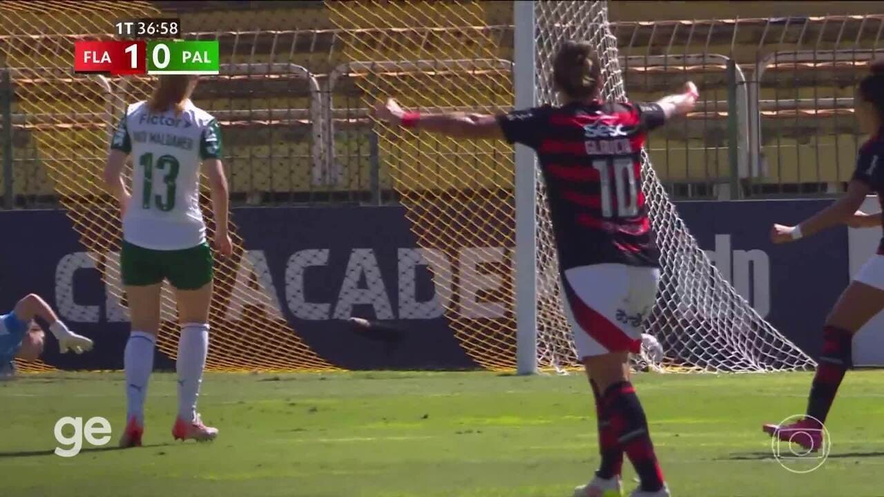 Flamengo e Palmeiras apresentam equilíbrio na disputa do Brasileirão Feminino.