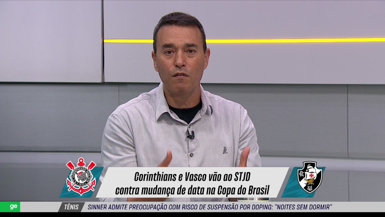 “Vasco e Corinthians estão no direitosimulador de apostas jogos de futebolse sentirem prejudicados”, Seleção debate mudançassimulador de apostas jogos de futeboldatas na Copa do Brasil