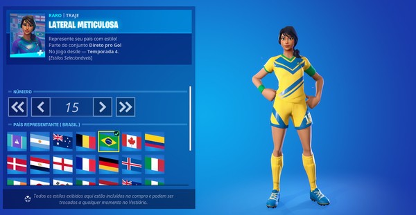Confira os games que estão disponibilizando skins da Copa do Mundo