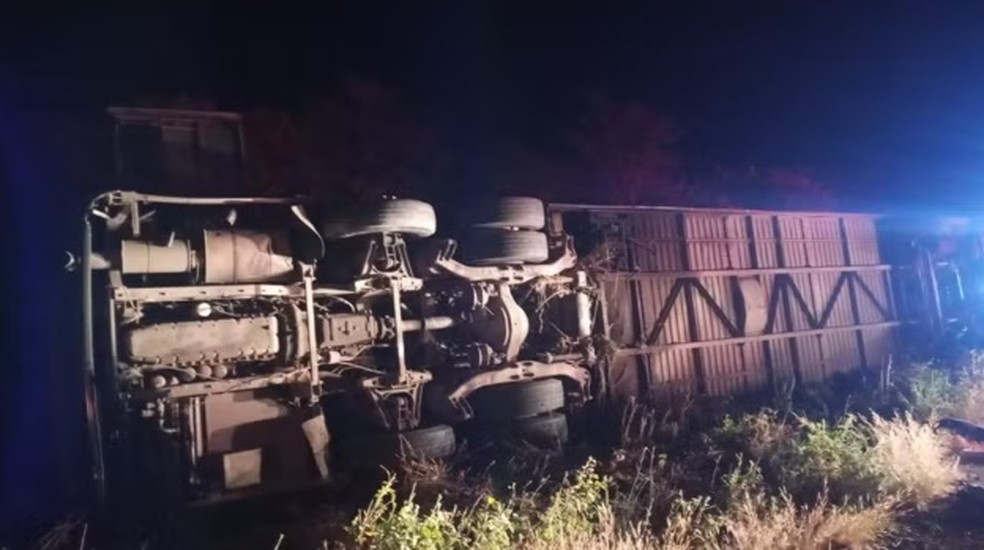 Acidente no Ceará com ônibus de time de basquete