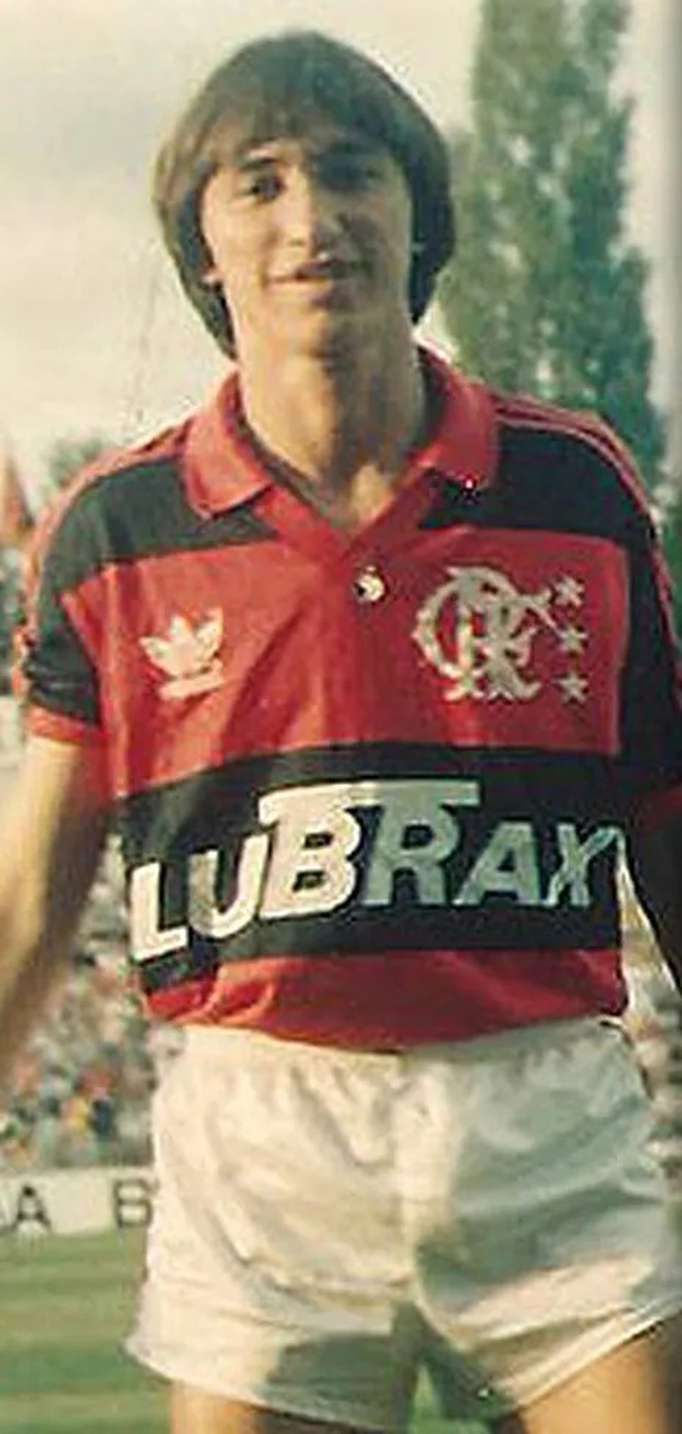 Paulo Nunes no Flamengo nos anos 90 — Foto: Divulgação