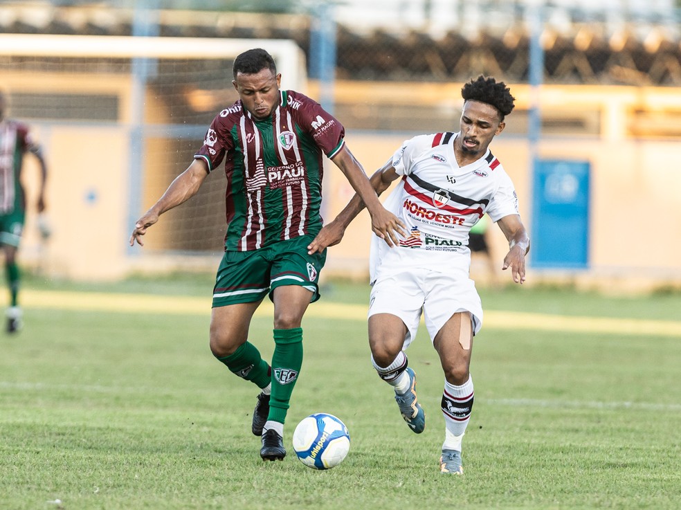 Fluminense-PI x River-PI - Série D do Brasileiro 2024 — Foto: Weslley Douglas