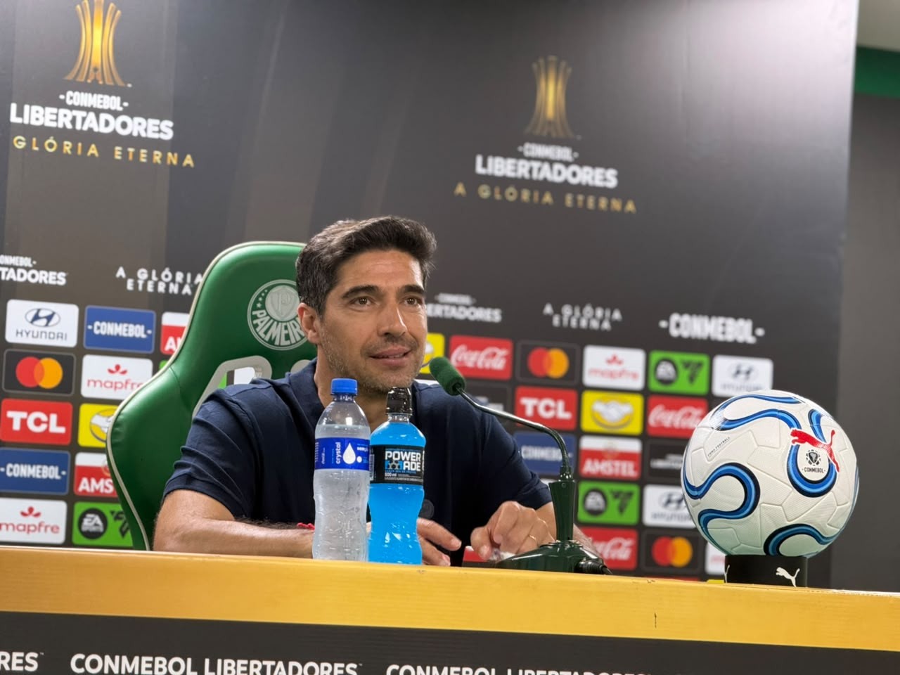 Abel valoriza quarta final de Libertadores com o Palmeiras: "Normalizamos algo muito difícil"