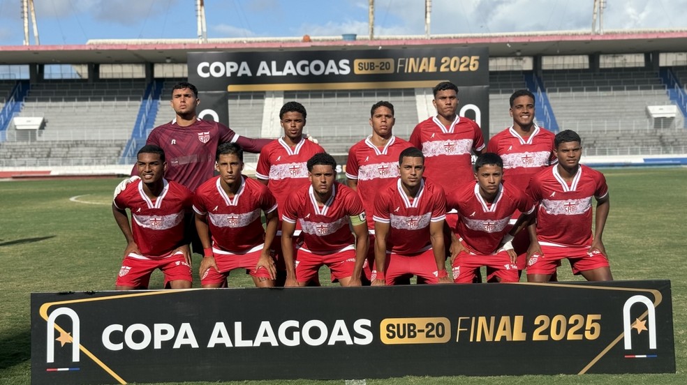 CRB tem base do elenco sub-20 formada desde 2025 — Foto: ASCOM CRB