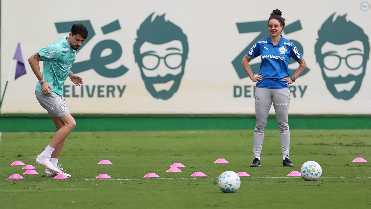 Treino do Palmeiras: Arthur sofre edema na coxa | Ge