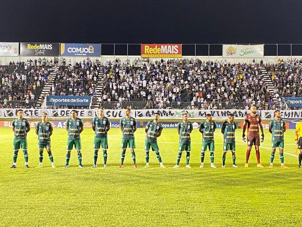 Sousa mostrou um bom nível, mas acabou eliminado pelo ABC na Pré-Copa do Nordeste — Foto: Jefferson Emmanoel/Sousa