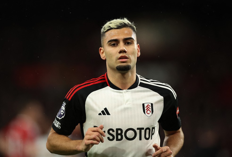 Andreas Pereira Nottingham Forest x Fulham — Foto: Andrew Boyers/Reuters