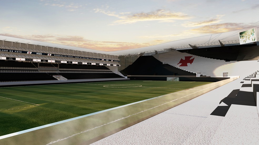 Projeto Nosso São Januário - reforma do estádio do Vasco — Foto: Reprodução