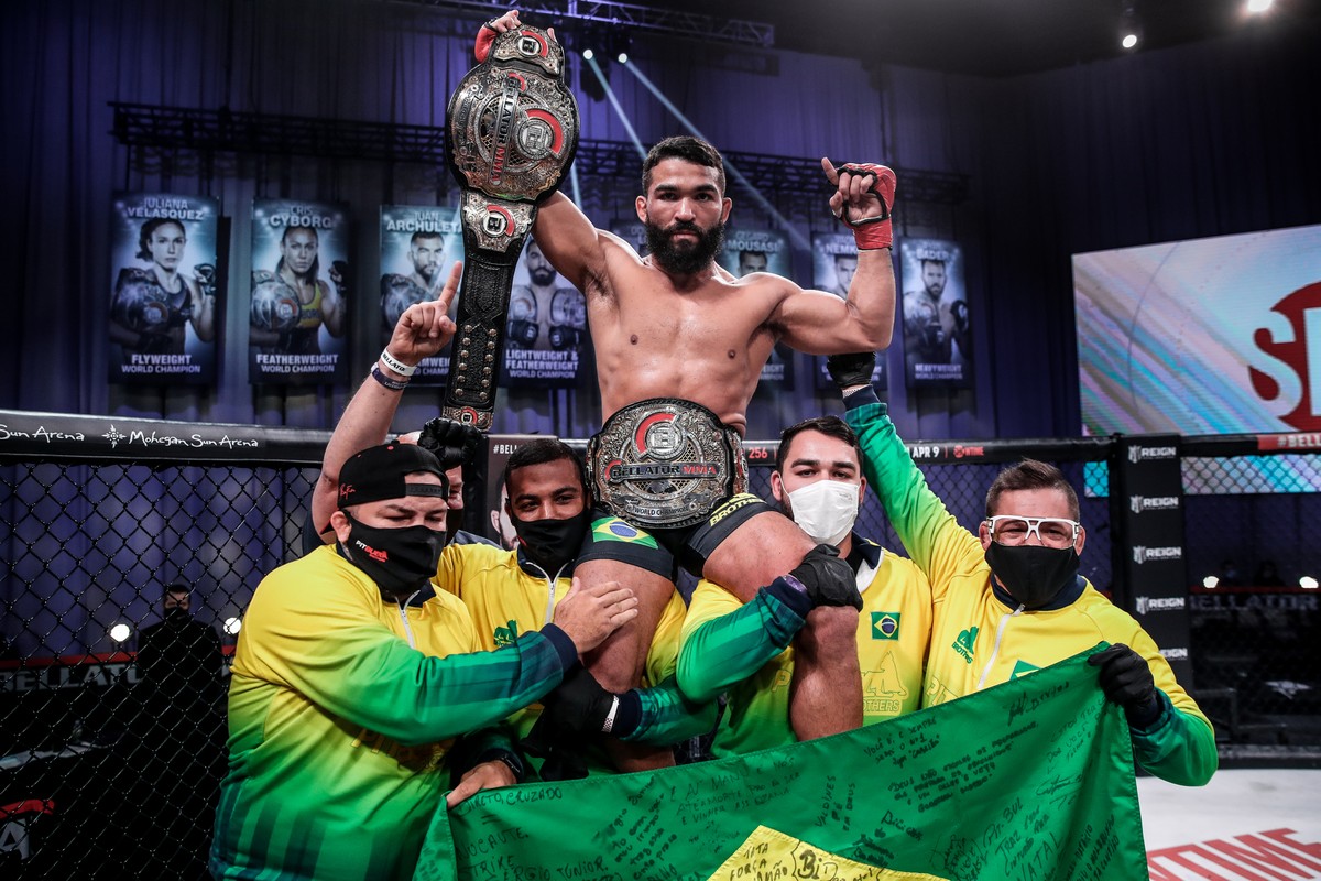 Patrício Pitbull vê tri no Bellator como marca irrefutável em discussão