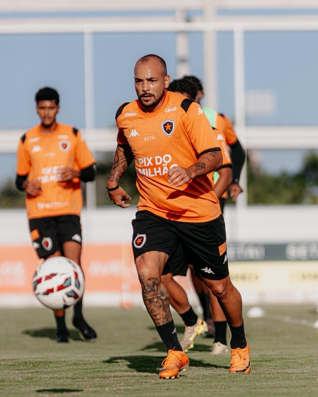 Estádio Almeidão, onde o Botafogo-PB treina e joga suas partidas em João Pessoa