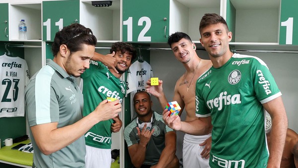 Cubo Mágico Profissional Verdão Cube - Palmeiras Store