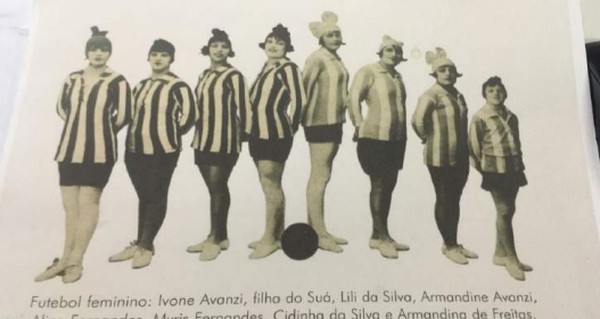 Futebol feminino foi atração de circo há um século - 26/07/2023