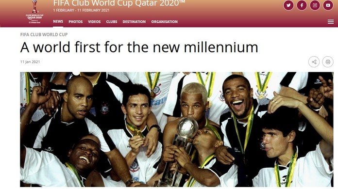 Fifa diz que títulos antes do Mundial de 2000 não são considerados
