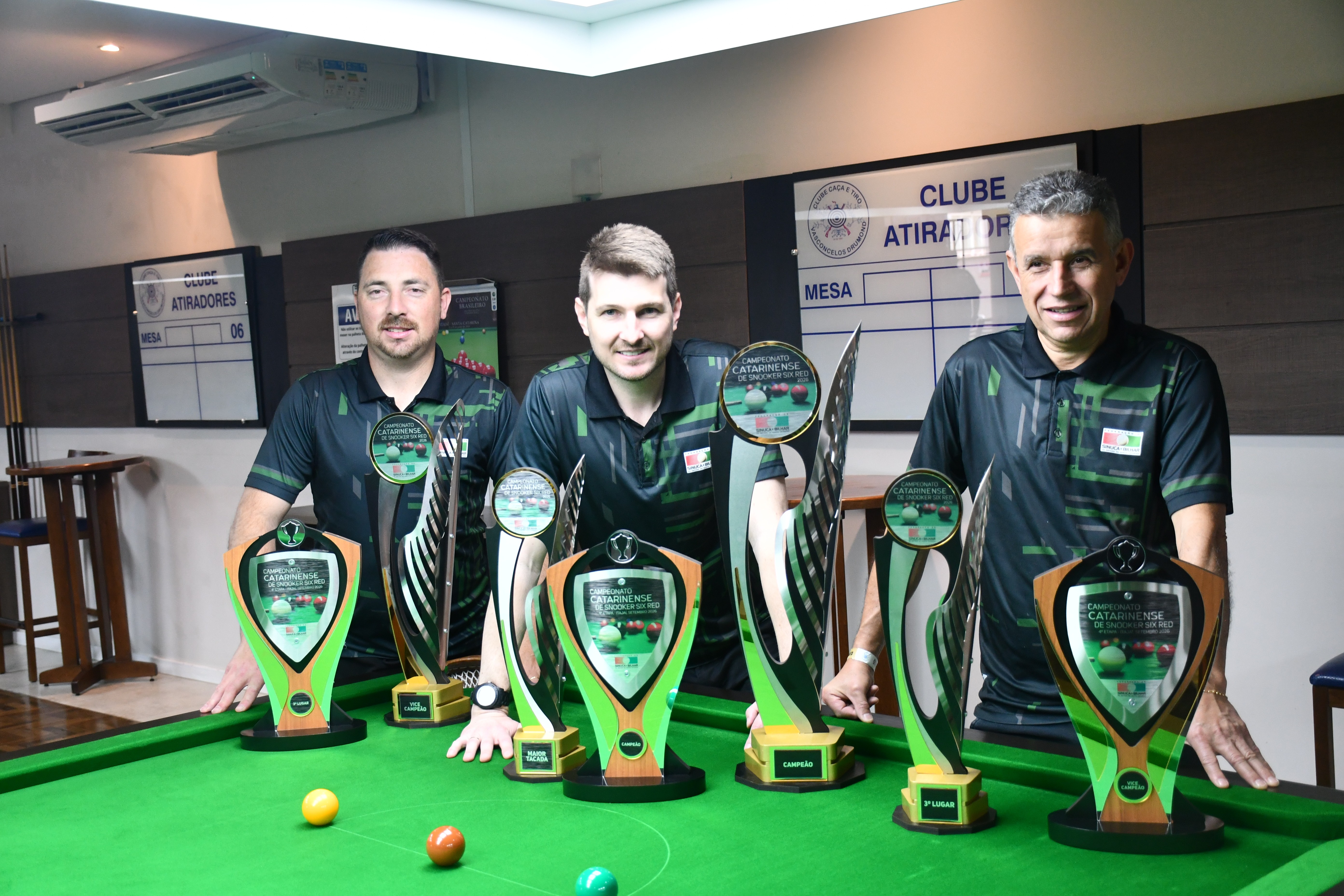 Atleta de Criciúma é o campeão estadual de sinuca e faz a melhor tacada da temporada
