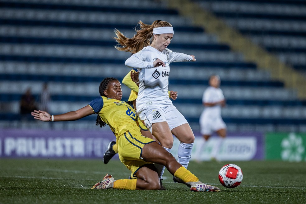 Santos x São José - semifinal da Copa Paulista Feminina — Foto: Rafael Assunção/Ag. Paulistão
