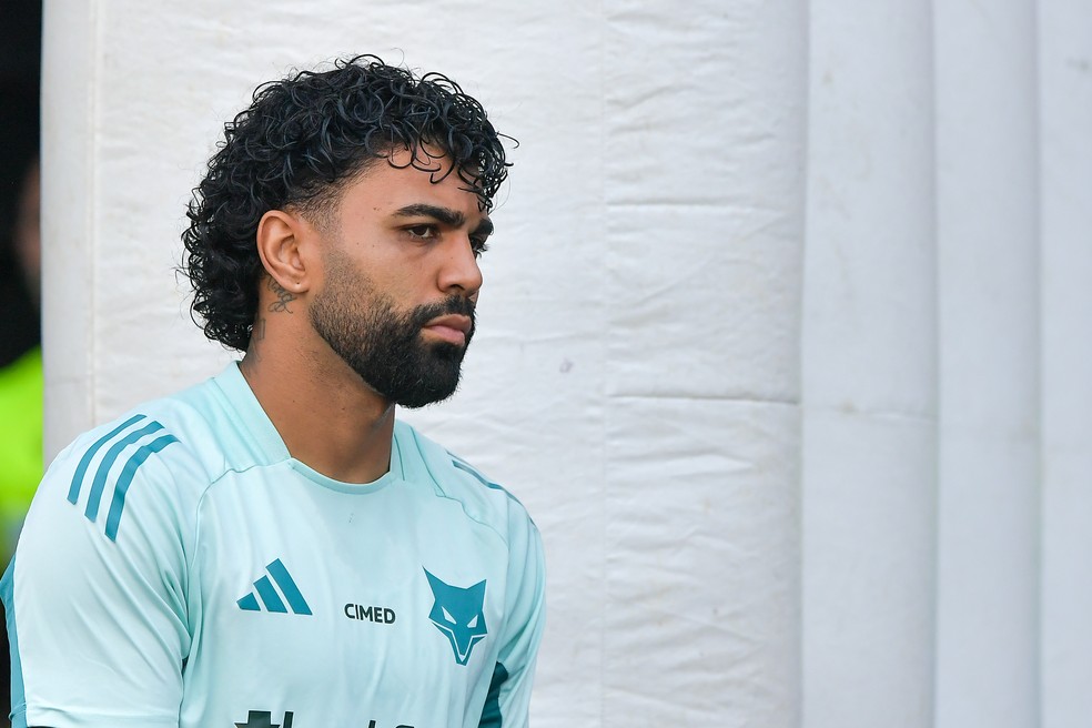 Gabigol; Cruzeiro — Foto: Thiago Ribeiro/AGIF