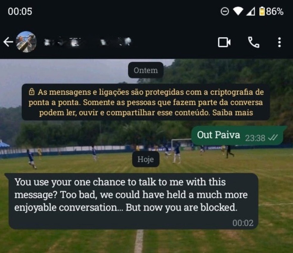 Textor responde a torcedor do Botafogo que pediu saída de Renato Paiva — Foto: Reprodução