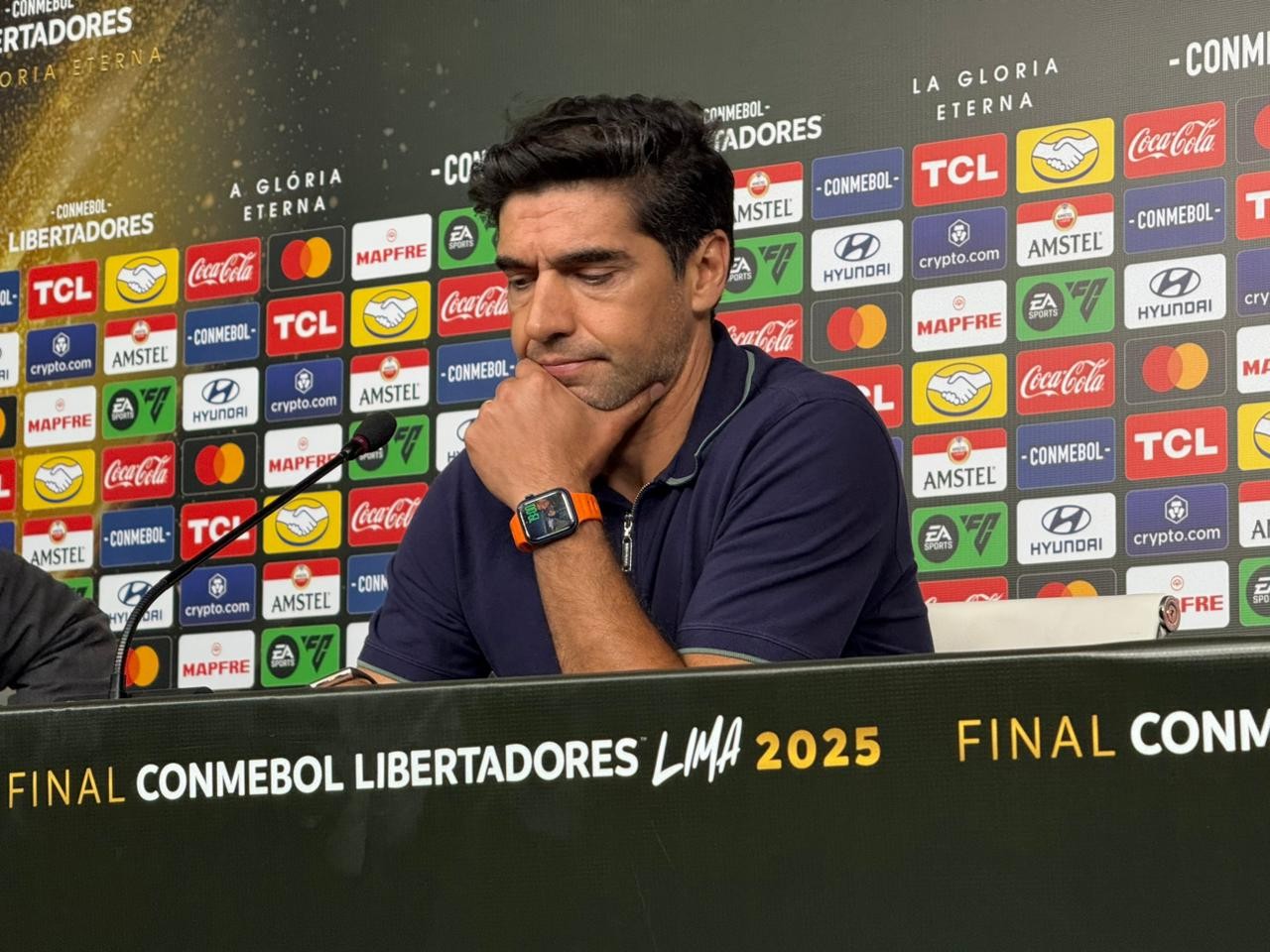 Abel reage e contesta desempenho do Palmeiras na final: 