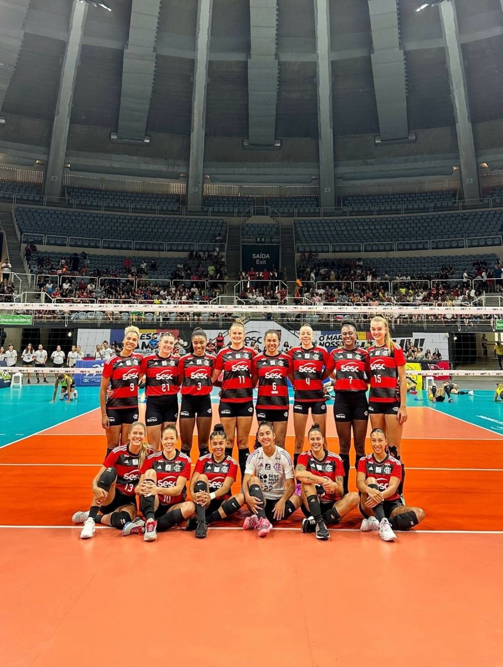 Flamengo vence Pria Clube em retorno ao Maracanãzinho — Foto: Reprodução/ Instagram