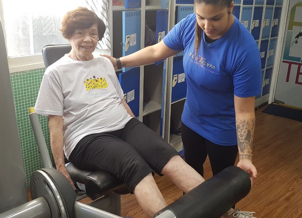 Aos 97 anos, a primeira-dama do fitness prova o valor da atividade física