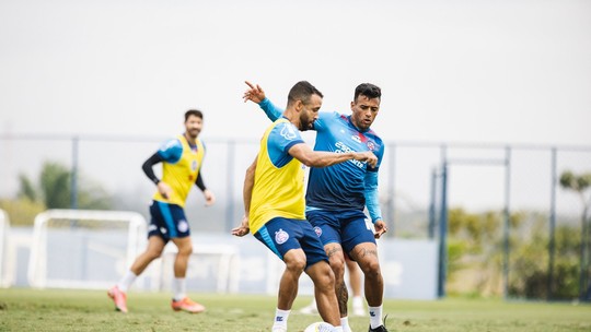 Equipe com mais passes na Série A, Bahia busca aliar posse de bola com gols para superar Bragantino