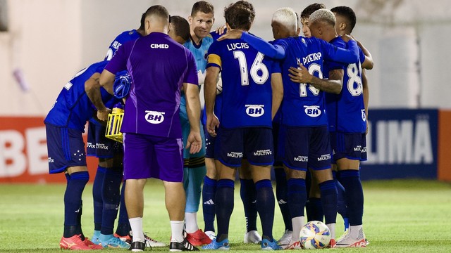 Time do Cruzeiro na estreia do Mineiro