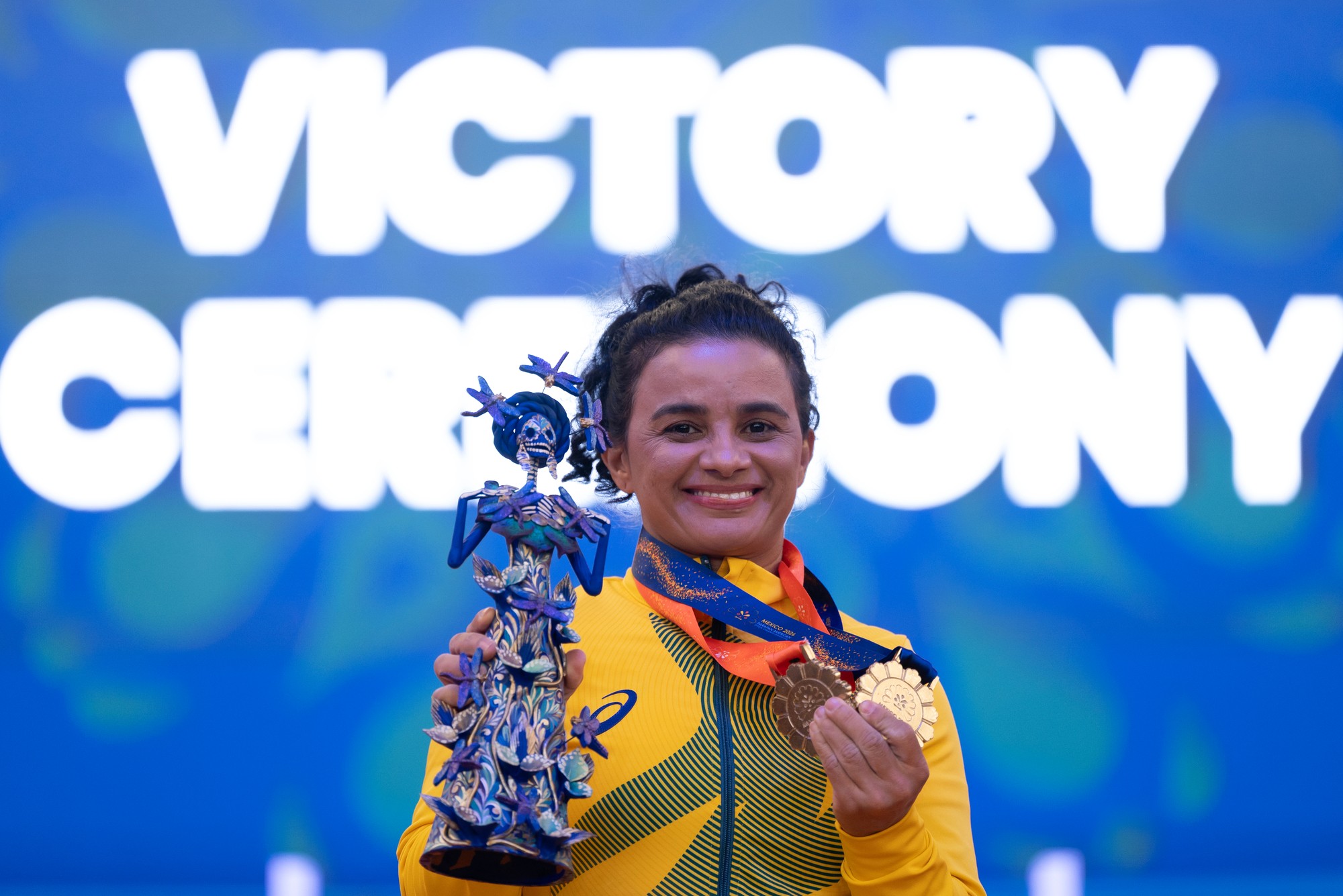 Maria Rizonaide conquista ouro no Open das Américas, na Cidade do México