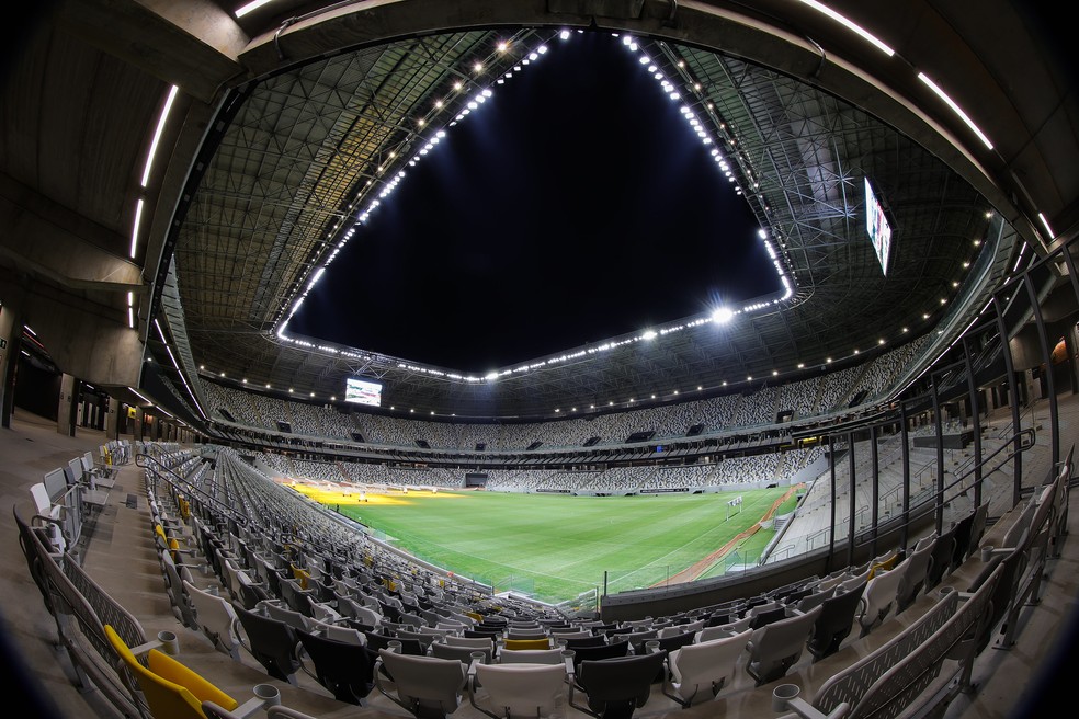 Arena MRV vai recebe o quarto clássico entre Atlético-MG e Cruzeiro em 2024 — Foto: Pedro Souza
