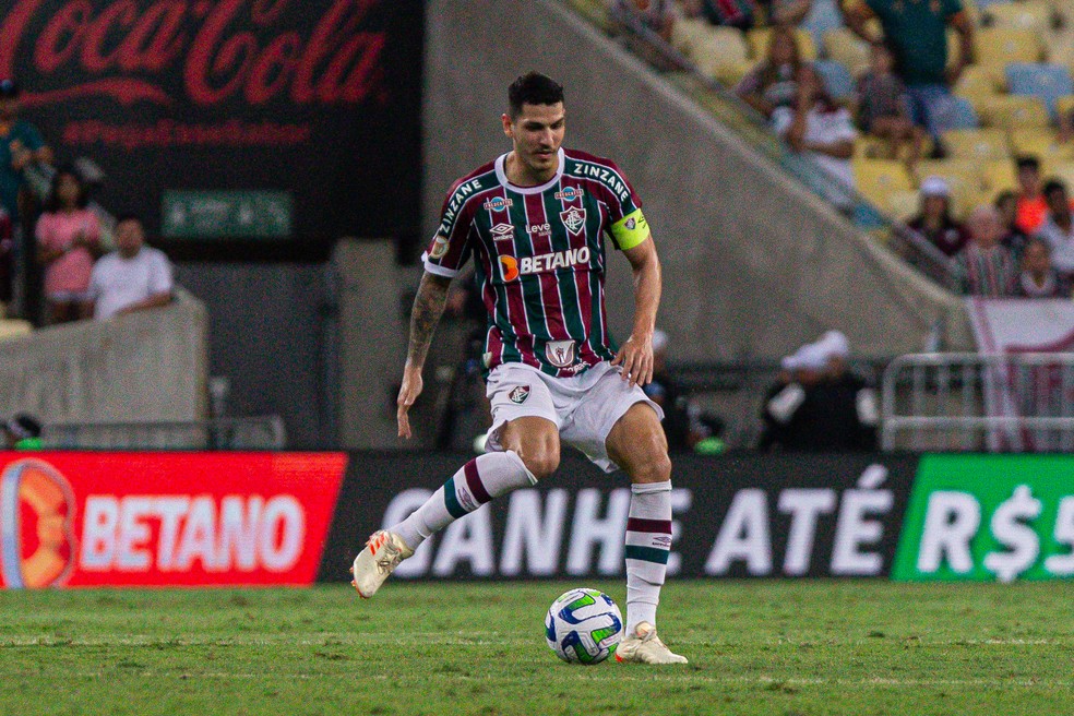 Nino em Fluminense x Cruzeiro — Foto: MARCELO GONÇALVES / FLUMINENSE FC