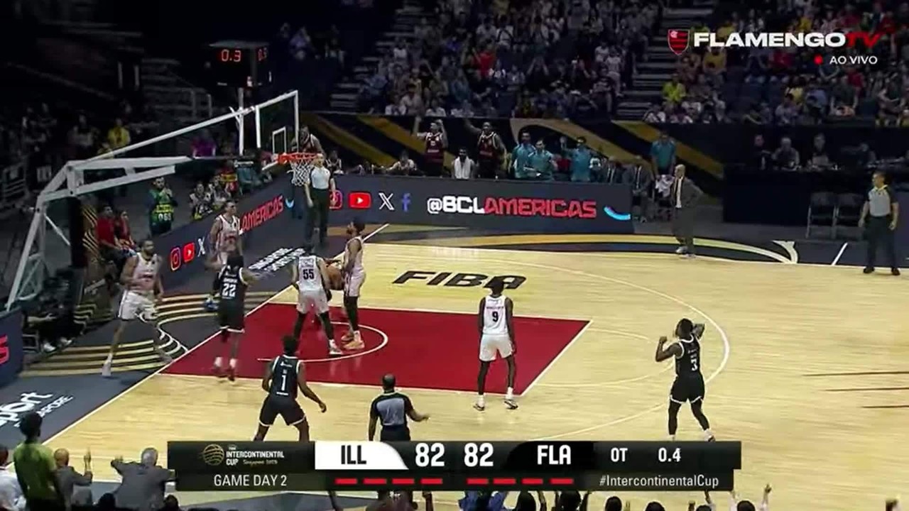 Flamengo garante vitória emocionante sobre Illawarra Hawks com cesta decisiva