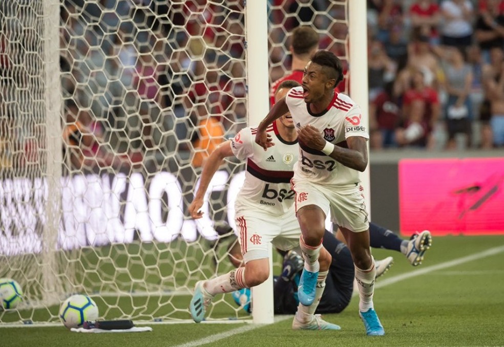 Em 2019, Flamengo voltou a vencer o Athletico-PR em Curitiba, pelo Brasileiro, depois de 45 anos  Foto: Alexandre Vidal/CRF