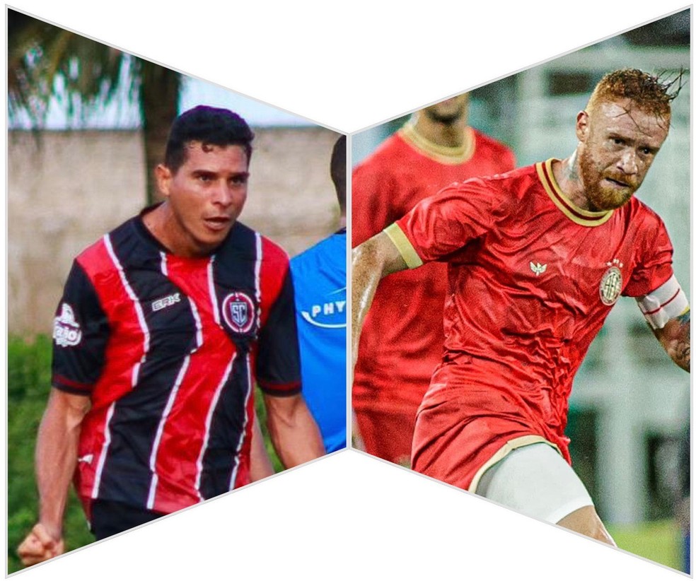 Santa Cruz de Natal x América-RN — Foto: Pedro Santiago/Gabriel Leite