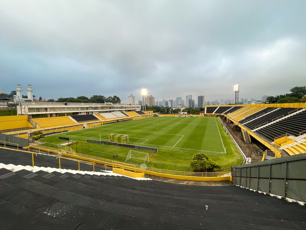 Estádio 1º de Maio Primeiro de Maio — Foto: Abner Dourado/AGIF