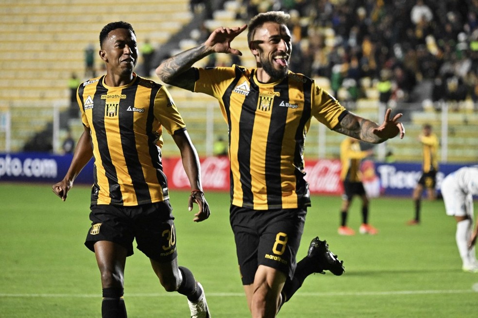 The Strongest Conmebol Libertadores — Foto: AIZAR RALDES / AFP