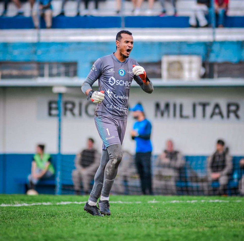 Goleiro Gustavo é o novo reforço do Manaus — Foto: Divulgação/Arquivo Pessoal