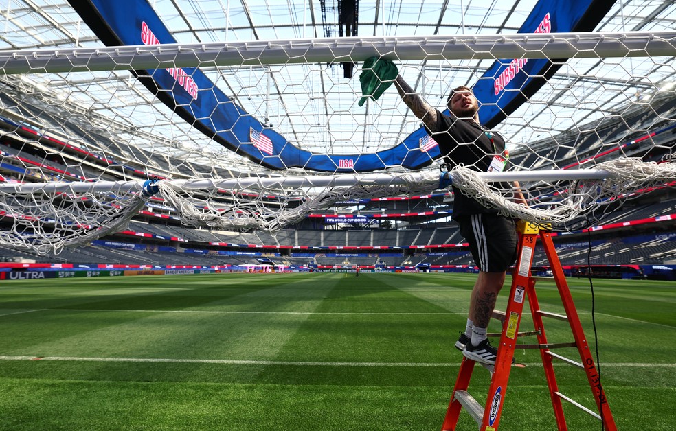 Estádio de Los Angeles onde o Paraguai na Copa fará a estreia