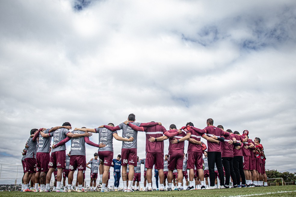 Vila Nova: já são 11 empates na Série B, sete deles deixando a vitória escapar — Foto: Roberto Corrêa/VNFC