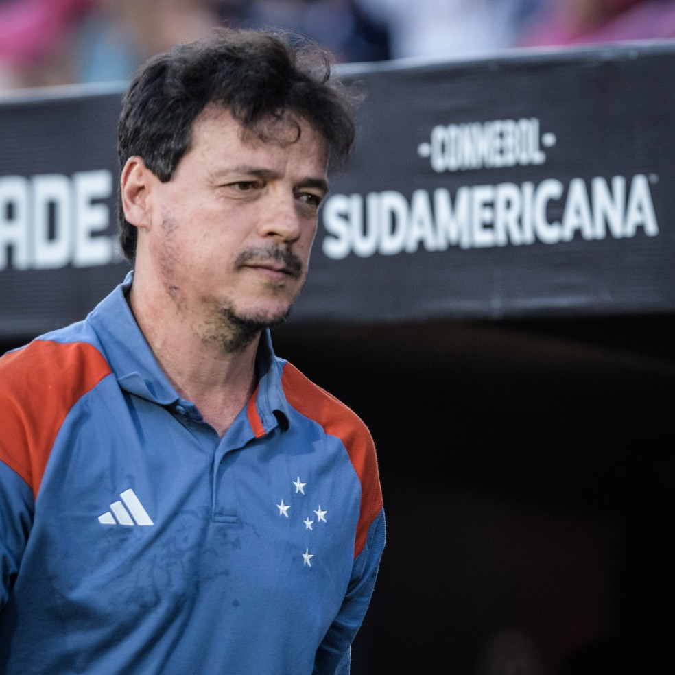 Lanús x Cruzeiro; Fernando Diniz — Foto: Gustavo Aleixo/Cruzeiro