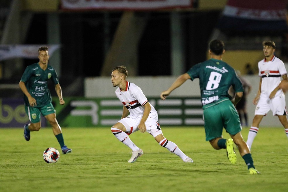 São Paulo x Porto Vitória - Copinha 2024 — Foto: Célio Messias / São Paulo FC