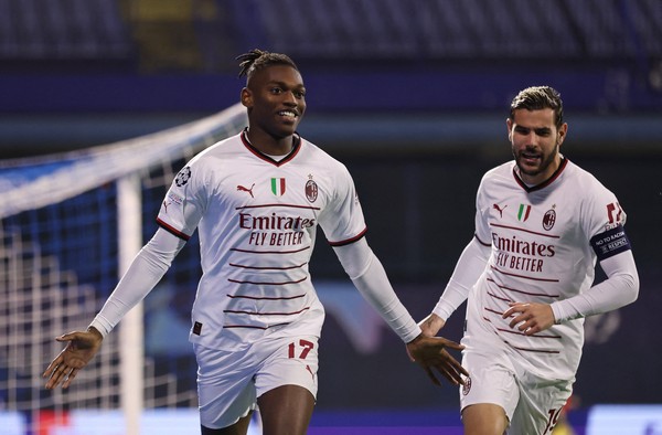 Champions: Milan goleia Dínamo Zagreb e fica a um empate da classificação, liga dos campeões