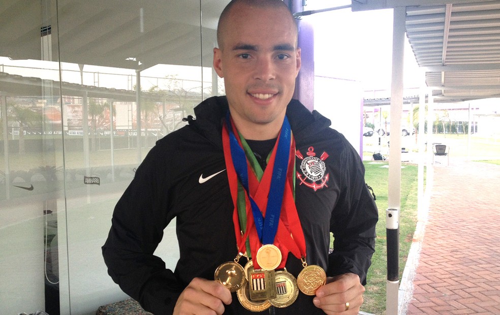 Julio Cesar Corinthians — Foto: Diego Ribeiro