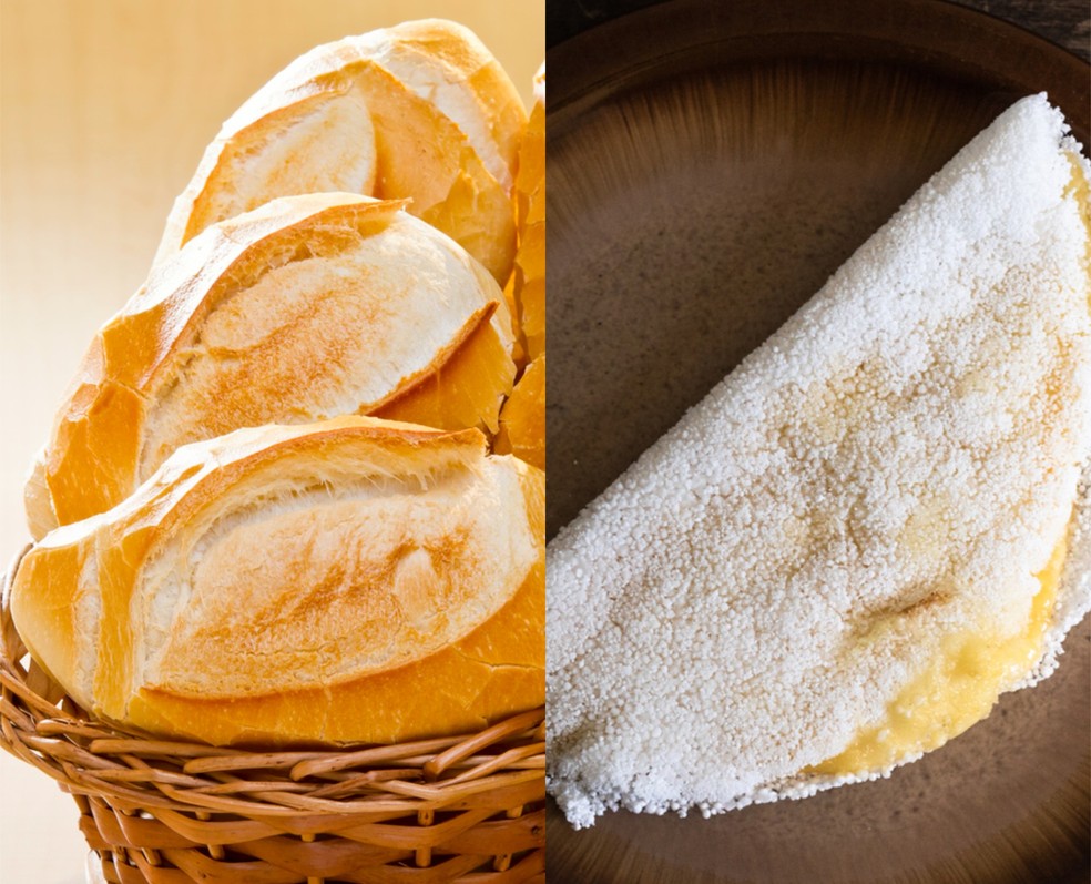 Substituir pão por tapioca é uma troca inútil para emagrecimento — Foto: iStock